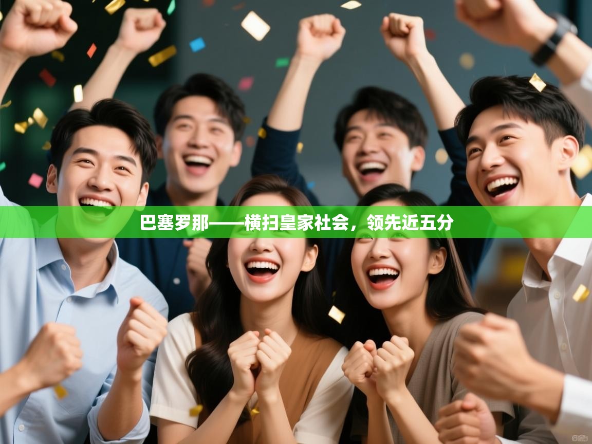 巴塞罗那——横扫皇家社会，领先近五分  第2张